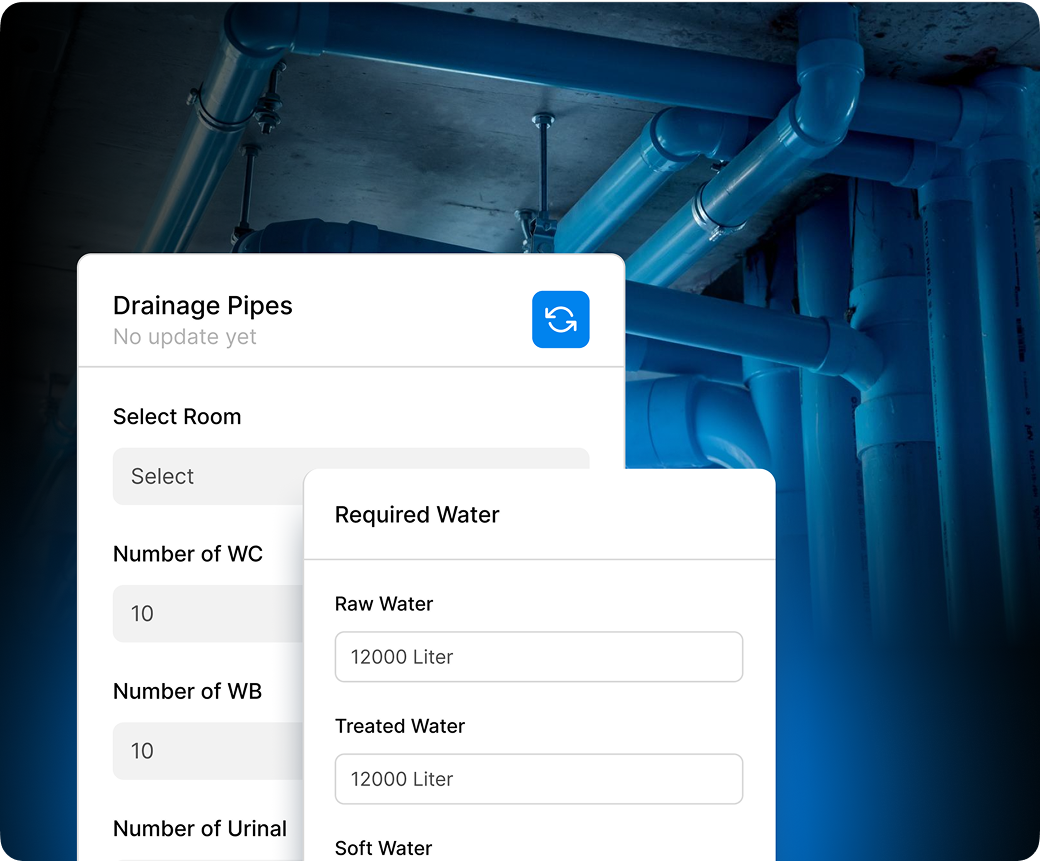 Plumbing Design Calculations in DesignDrafter