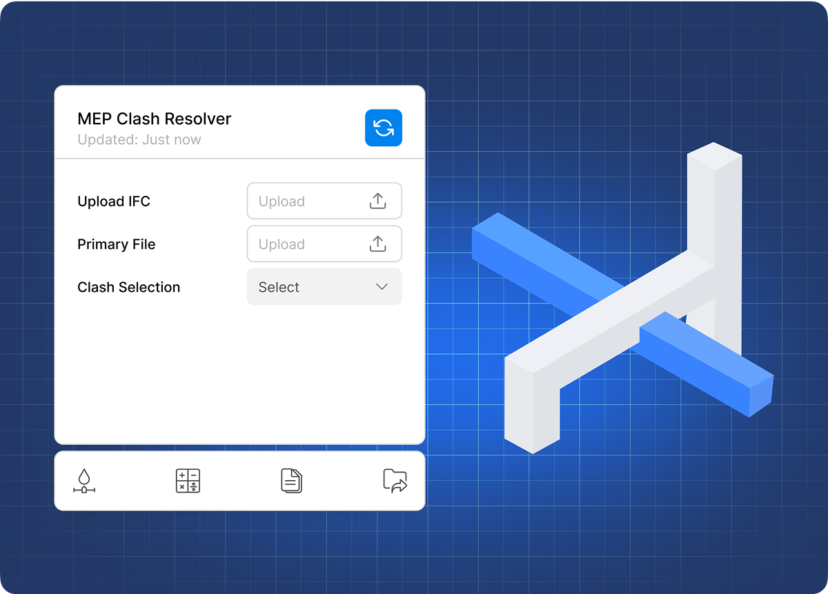 Clash resolver in DesignDrafter